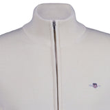 GANT Herren Strickjacke - CASUAL COTTON ZIP CARDIGAN, Stehkragen, Baumwolle – 3/3