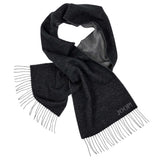 JOOP! Men Wool scarf – Larsen, reversible scarf, logo – 2/3