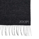 JOOP! Men Wool scarf – Larsen, reversible scarf, logo – 3/3