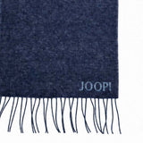 JOOP! Herren Schal mit Wolle - Larsen, Wendeschal, Logo – 3/3