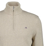 GANT Herren Strickpullover - CLASSIC COTTON HALF-ZIP, Troyer, Baumwolle – 2/3