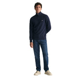 GANT Herren Strickpullover - CLASSIC COTTON HALF-ZIP, Troyer, Baumwolle – 5/5