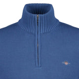 GANT Herren Strickpullover - CLASSIC COTTON HALF-ZIP, Troyer, Baumwolle – 3/3