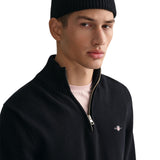GANT Herren Strickpullover - CLASSIC COTTON HALF-ZIP, Troyer, Baumwolle – 4/5