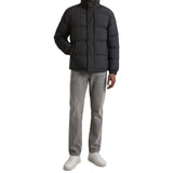 Marc O'Polo Denim Men’s Winter Quilted Jacket - Woven Outdoor Jackets, Stand-Up Collar, Padded – 7/7