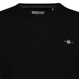 GANT Men Knit Sweater - SUPERFINE LAMBSWOOL C-NECK, Crew Neck, Wool – 3/3