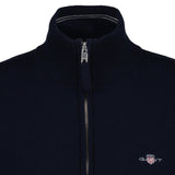 GANT Men Cardigan - SUPERFINE LAMBSWOOL ZIP CARDIGAN, Stand-Up Collar, Wool – 3/3