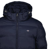GANT Men Winter Jacket - ACTIVE CLOUD JACKET, Quilted Jacket, Hood, Zip – 5/7