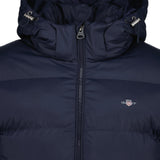 GANT Men Winter Jacket - ACTIVE CLOUD JACKET, Quilted Jacket, Hood, Zip – 6/7