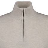 GANT Men Knit Sweater - COTTON WOOL HALF ZIP, Wool, Half-Zip Sweater – 3/3