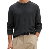 Marc O'Polo Herren Strickpullover - Knit Pullover, Rundhals, Baumwoll-Schurwoll-Mix, Regular Fit – 4/7