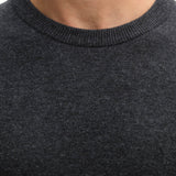 Marc O'Polo Herren Strickpullover - Knit Pullover, Rundhals, Baumwoll-Schurwoll-Mix, Regular Fit – 6/7