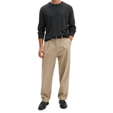 Marc O'Polo Herren Strickpullover - Knit Pullover, Rundhals, Baumwoll-Schurwoll-Mix, Regular Fit – 7/7