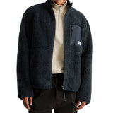 Marc O'Polo Denim Herren Teddyfleece-Jacke - Woven Oudoor Jacket, Stehkragen, Reißverschluss – 4/7