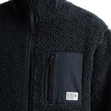Marc O'Polo Denim Herren Teddyfleece-Jacke - Woven Oudoor Jacket, Stehkragen, Reißverschluss – 6/7