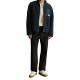 Marc O'Polo Denim Herren Teddyfleece-Jacke - Woven Oudoor Jacket, Stehkragen, Reißverschluss – 7/7