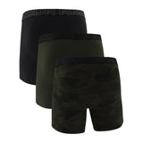 UNDER ARMOUR Herren Boxershorts, 3er Pack - Performance Cotton Boxer Briefs - Novelty 6 in, Camouflage, Stretch – 2/5