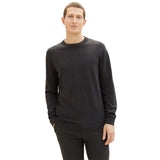 TOM TAILOR Herren Strickpullover - Basic Crewneck Knit, Feinstrick, Baumwolle, Regular Fit – 2/6
