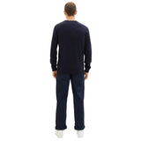 TOM TAILOR Herren Strickpullover - Basic Crewneck Knit, Feinstrick, Baumwolle, Regular Fit – 4/6
