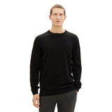 TOM TAILOR Herren Strickpullover - Basic Crewneck Knit, Feinstrick, Baumwolle, Regular Fit – 2/6