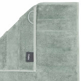 CAWÖ Gästetuch, 3er Pack - Noblesse2, Walkfrottier, Velours-Streifen, Baumwolle, einfarbig – 3/4