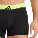 adidas Men Boxer Shorts, Pack of 5 – Trunks, Active Micro Flex, Logo, plain colour – 10/10