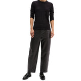 Marc O'Polo Damen Langarmshirt - Jersey T-Shirts Longsleeve, Ringelshirt, Rundhals, Baumwolle – 7/7
