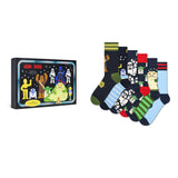 Happy Socks Herren Socken, 6er Pack - STAR WARS, Geschenkbox, Motivsocken – 2/10