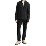 Marc O'Polo Denim Herren Troyer-Strickpullover - Knit Pullover Longsleeve, Zip-Kragen, Regular Fit, Grobstrick, Baumwolle – 5/5