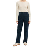 Marc O'Polo Damen Langarmshirt - Slub-Jersey T-Shirt Longsleeve, Regular Fit, Baumwolle, gestreift – 5/5