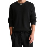 Marc O'Polo Denim Herren Strickpullover - Knit Pullover Longsleeve, Rundhals, Grobstrick, Regular Fit, Baumwolle – 2/5