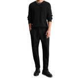 Marc O'Polo Denim Herren Strickpullover - Knit Pullover Longsleeve, Rundhals, Grobstrick, Regular Fit, Baumwolle – 5/5