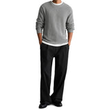 Marc O'Polo Denim Herren Strickpullover - Knit Pullover Longsleeve, Rundhals, Grobstrick, Regular Fit, Baumwolle – 5/5