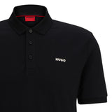 HUGO Herren Polo-Shirt - DONOS222, Pique, 1/2-Arm, Knopfleiste, Logo, Baumwolle – 3/3