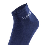 REPLAY Unisex Quarter Socks, 9-Pack - Short Socks, Cotton, Logo, solid color – 3/3