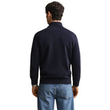 GANT Men's Knit Sweater - CLASSIC HALF-ZIP SWEATER, Half-Zip Collar, Regular Fit, Cotton – 3/5