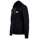 EMPORIO ARMANI Men’s Piqué Hooded Sweat Jacket - ICONIC PIQUET, Full Zip, Cotton Blend – 2/4