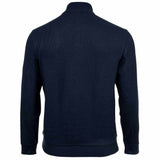 EMPORIO ARMANI Herren Troyer-Sweatshirt - WAFFLE TERRY, Waffelstruktur, Stehkragen, Baumwollmix – 3/3