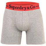 Superdry Herren Boxershorts, 3er Pack - Boxer Triple Pack, Boxer Briefs, Baumwoll Stretch – 4/7