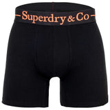 Superdry Herren Boxershorts, 3er Pack - Boxer Triple Pack, Boxer Briefs, Baumwoll Stretch – 6/7