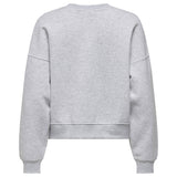 ONLY Women Sweatshirt - ONLHAPP CREW NECK SWT, Cotton Blend, Regular Fit, Solid Color – 2/7