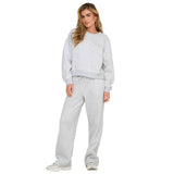 ONLY Women Sweatshirt - ONLHAPP CREW NECK SWT, Cotton Blend, Regular Fit, Solid Color – 3/7