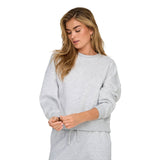 ONLY Women Sweatshirt - ONLHAPP CREW NECK SWT, Cotton Blend, Regular Fit, Solid Color – 5/7