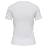 ONLY Damen T-Shirt - ONLRILEY TOP, Rundhals, Baumwollmischung, Slim Fit, einfarbig – 2/7