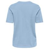 ONLY Damen T-Shirt - ONLHAPPY O-NECK TEE EMB, Baumwolle, Regular Fit, Print – 2/3