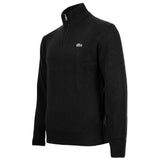 LACOSTE Men Sweater - Troyer Collar, Ribbed Knit, Wool – 3/4