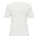 ONLY Women T-Shirts, 3-Pack - ONLHAPPY O-NECK TEE, Cotton, Regular Fit, Solid Color – 7/10