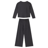 Sanetta Girls Long Pyjamas - Teens, Leopard, Single Jersey, Pyjama Set, Cotton – 2/3