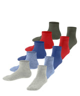 ESPRIT Kids Socks, 5-pack - Sneaker Socks, Solid Color, Organic Cotton