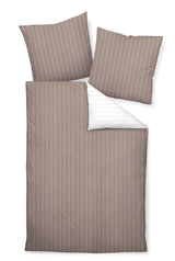 Janine Bed Linen 2 Pieces - Mako-Soft-Seersucker, Cotton, striped